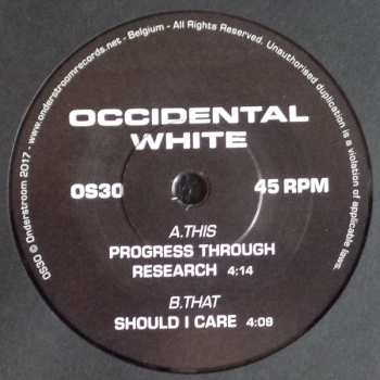 SP Occidental White: Progress Through Research 574791