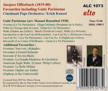 CD Jacques Offenbach: Offenbach Favourites 642580