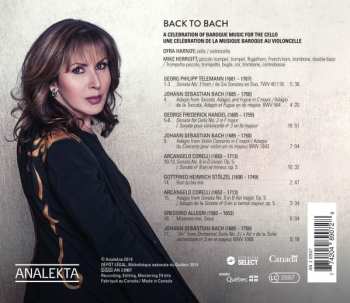 CD Ofra Harnoy: Back To Bach 321314