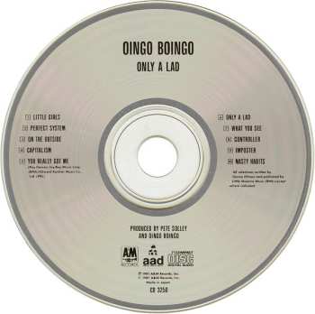 CD Oingo Boingo: Only A Lad 596744