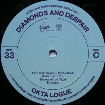 2LP Okta Logue: Diamonds And Despair 141756