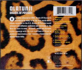 CD Babatunde Olatunji: Drums Of Passion 632632