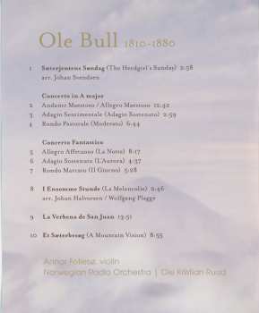 Blu-ray/SACD Ole Bull: Ole Bull Violin Concertos 562809