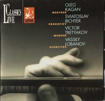 Album Oleg Kagan: Medtner / Prokofiev / Webern / Schnittke