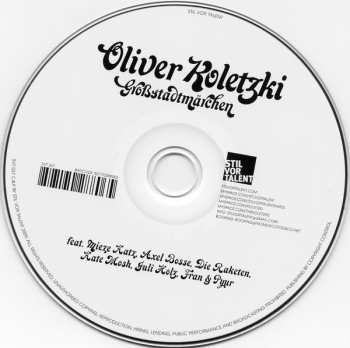 CD Oliver Koletzki: Großstadtmärchen 597758