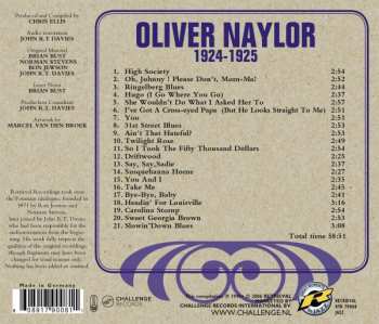 CD Oliver Naylor: Oliver Naylor 1924-1925 595197