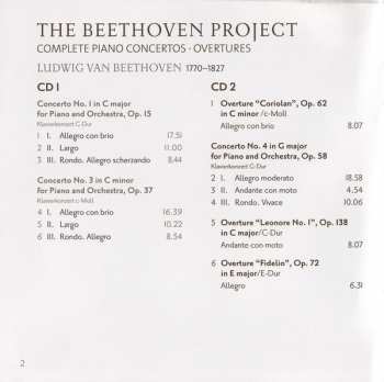 3CD James Gaffigan: The Beethoven Project – Complete Piano Concertos ∙ Overtures 294755