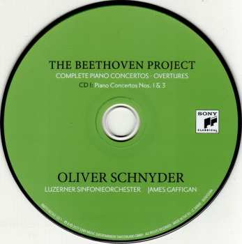 3CD James Gaffigan: The Beethoven Project – Complete Piano Concertos ∙ Overtures 294755