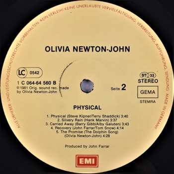 LP Olivia Newton-John: Physical 631161