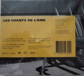 CD Olivier Greif: Les Chants de L'âme 648305