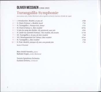 CD Olivier Messiaen: Turangalîla-Symphonie 568129