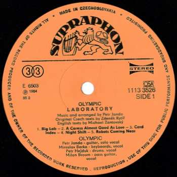 LP Olympic: Laboratory 475840