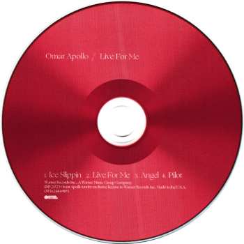 CD Omar Apollo: Live For Me 620809