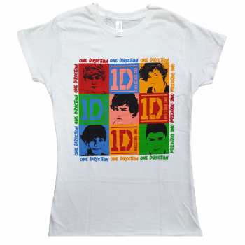 Merch One Direction: Dámské Tričko 9 Squares  XL