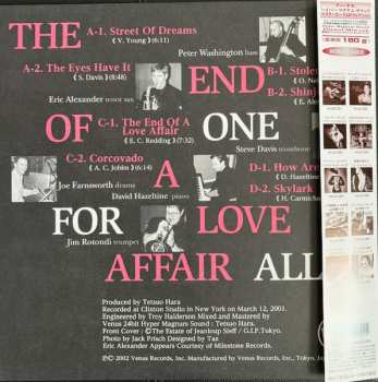 2LP One For All: The End Of A Love Affair LTD 652115