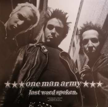 LP One Man Army: Last Word Spoken. 649231