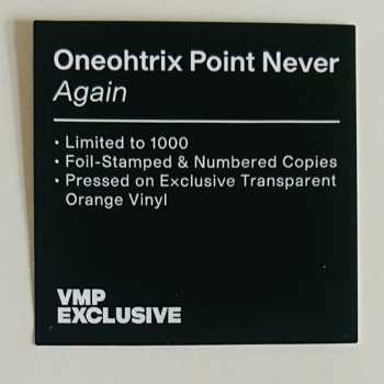 2LP Oneohtrix Point Never: Again CLR | LTD | NUM 659040