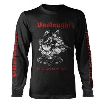 Merch Onslaught: Tričko S Dlouhým Rukávem Power From Hell