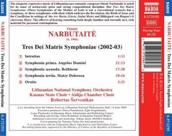 CD Onutė Narbutaitė: Tres Dei Matris Symphoniae 409100