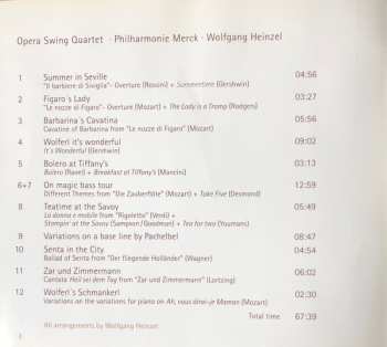 CD Opera Swing Quartet: Teatime At The Savoy 188158