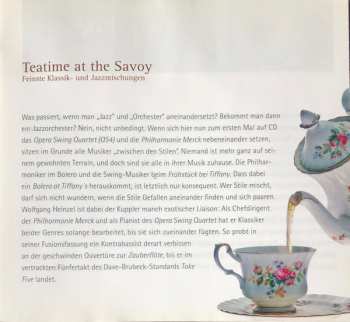 CD Opera Swing Quartet: Teatime At The Savoy 188158