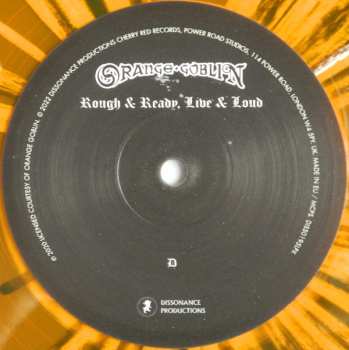 2LP Orange Goblin: Rough & Ready, Live & Loud CLR | LTD 502092