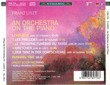 CD Orazio Sciortino: Franz Listz - An Orchestra On The PIano 545592