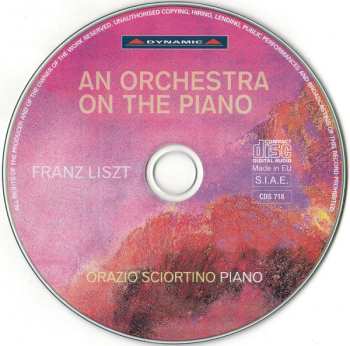 CD Orazio Sciortino: Franz Listz - An Orchestra On The PIano 545592