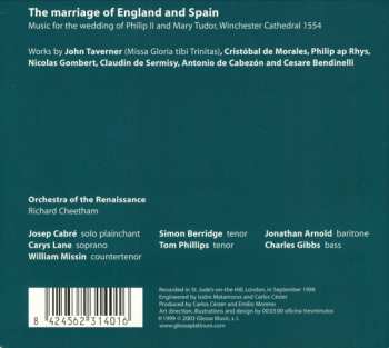 CD Orchestra Of The Renaissance: The Marriage Of England And Spain 609410