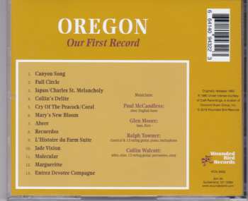 CD Oregon: Our First Record 619249