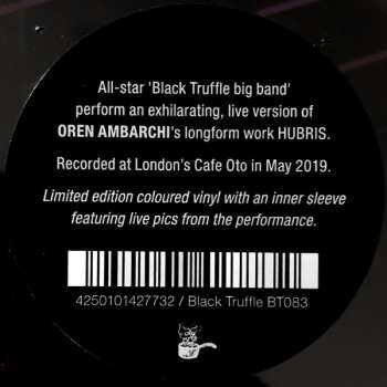 LP Oren Ambarchi: Live Hubris CLR | LTD 649717