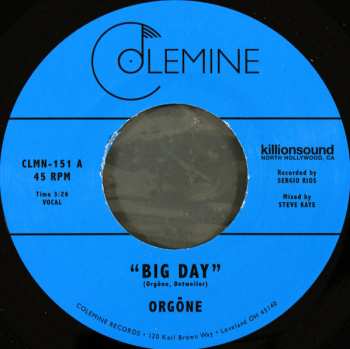 Album Orgone: Big Day / Hound Dogs