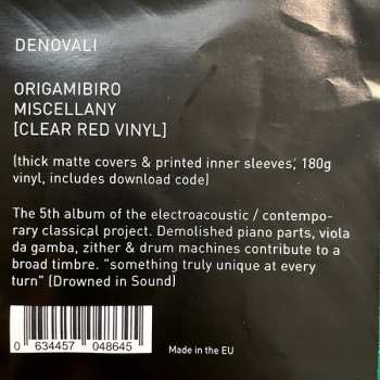 LP Origamibiro: Miscellany LTD 68085