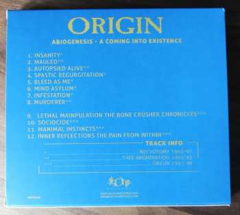 CD Origin: Abiogenesis - A Coming Into Existence LTD | NUM | DIGI 545296