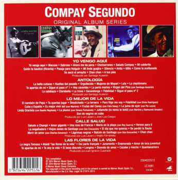 5CD Compay Segundo: Original Album Series 26901