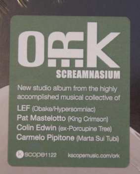 LP O.R.k.: Screamnasium 428410