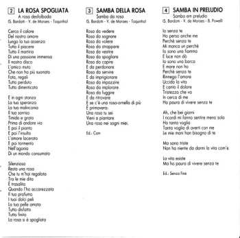 CD Vinicius de Moraes: La Voglia La Pazzia L'Incoscienza L'Allegria 644675