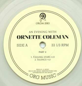 LP Ornette Coleman: An Evening With Ornette Coleman, Part 2 CLR | LTD 613730