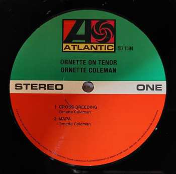 LP Ornette Coleman: Ornette On Tenor 606879