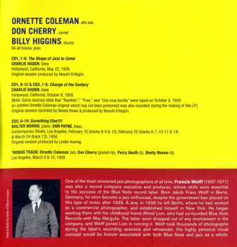 2CD Ornette Coleman: The Shape Of Jazz To Come 610052