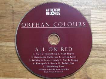 CD Orphan Colours: All On Red 104767