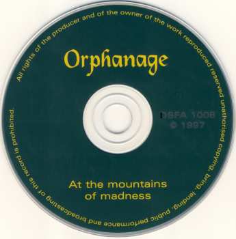 CD Orphanage: At The Mountains Of Madness 647551