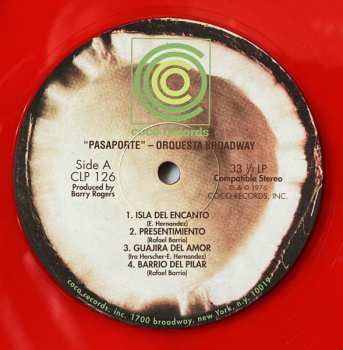 LP Orquesta Broadway: Pasaporte CLR 609889