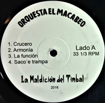 LP Orquesta El Macabeo: La Maldición Del Timbal 72019