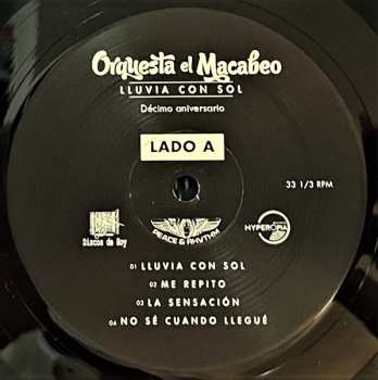 LP Orquesta El Macabeo: Lluvia Con Sol Décimo Aniversario 654648