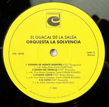 LP Orquesta La Solvencia: El Guacal De La Salsa 585790