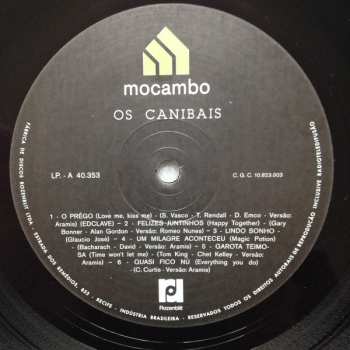 LP Os Canibais: Os Canibais 139145