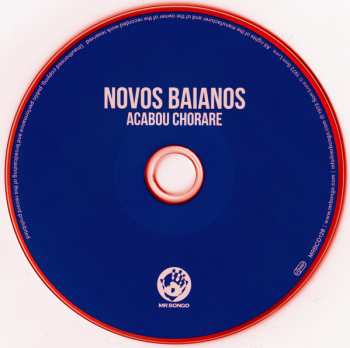 CD Os Novos Baianos: Acabou Chorare 539494