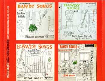 2CD Oscar Brand: Roll Your Leg Over: Bawdy Songs And Backroom Ballads, 1955-1958 557805