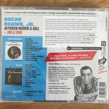 CD Oscar Brown Jr.: Between Heaven & Hell Plus Sin & Soul 547158